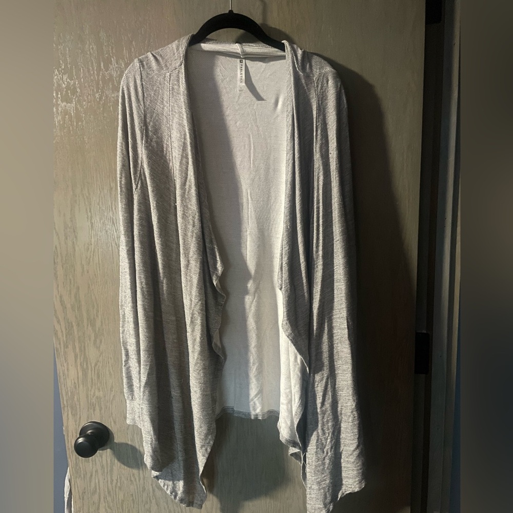 Fabletics Light Gray Women's Cardigan